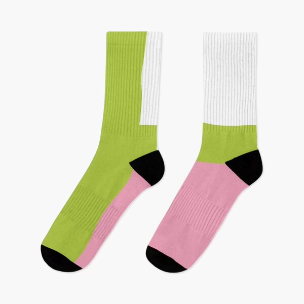 Item preview, Chartreuse, Pink and White Color Blocking Style designed and sold by MimsTees.