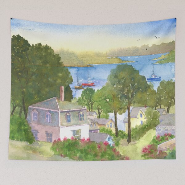 Item preview, Stonington Maine View designed and sold by Roseann Meserve.
