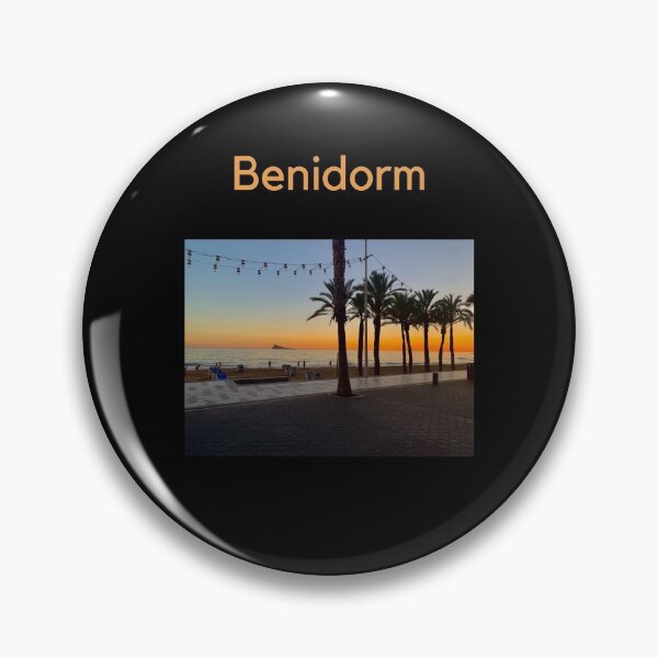 Item preview, Benidorm Sunset For Your Next Holiday designed and sold by MarieSusan.