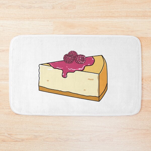 Item preview, Cheesecake with raspberries designed and sold by BreadCrumbBird.
