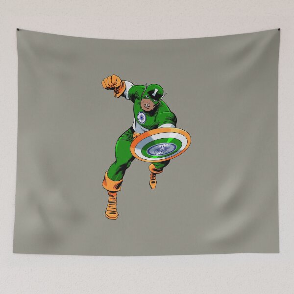Item preview, Captain India designed and sold by 13thFloorDesign.