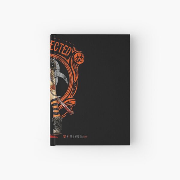 The Official Virus Vodka Zombie Slayer Graphic Hardcover Journal