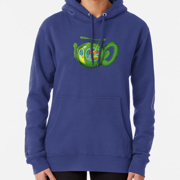 Flying Teapot Pullover Hoodie