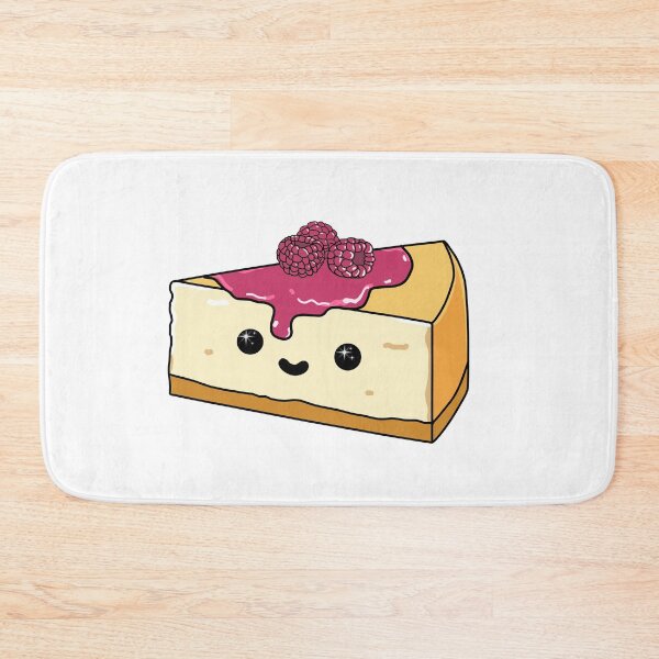 Item preview, Cheesecake kawaii with raspberries designed and sold by BreadCrumbBird.