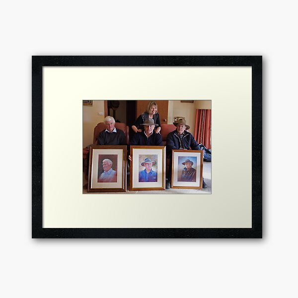 Trilogy of Brothers Photo Framed Art Print