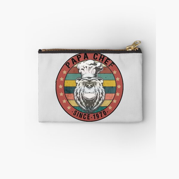 Item preview, Funny papa chef father's day vintage retro  designed and sold by GoodyLeo.