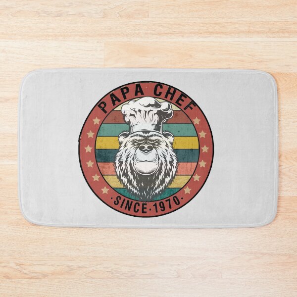 Item preview, Funny papa chef father's day vintage retro  designed and sold by GoodyLeo.