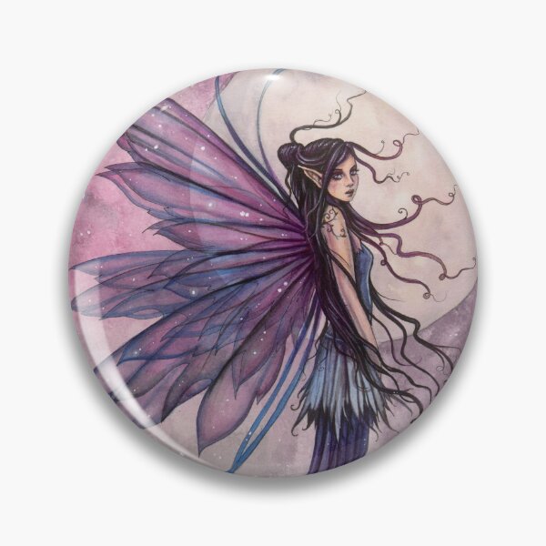 Item preview, Starlit Amethyst Celestial Fairy Fantasy Art by Molly Harrison designed and sold by Molly  Harrison.