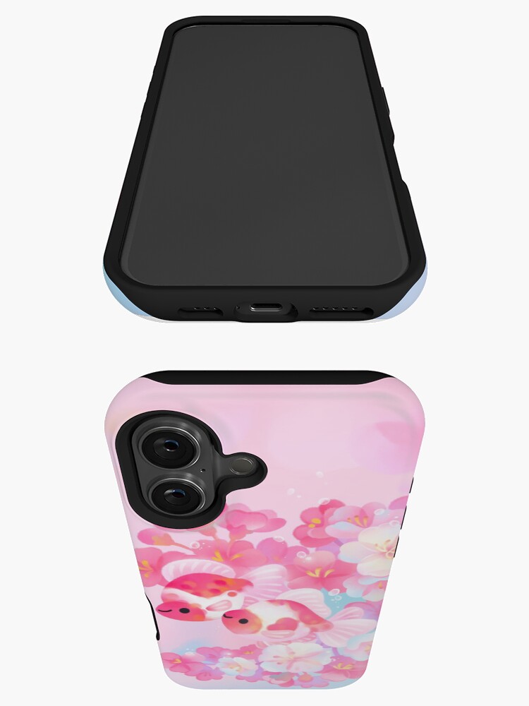 Imagen 3 de 4, Funda de iPhone con la obra Pez de flor de cerezo 2, diseñada y vendida por pikaole.