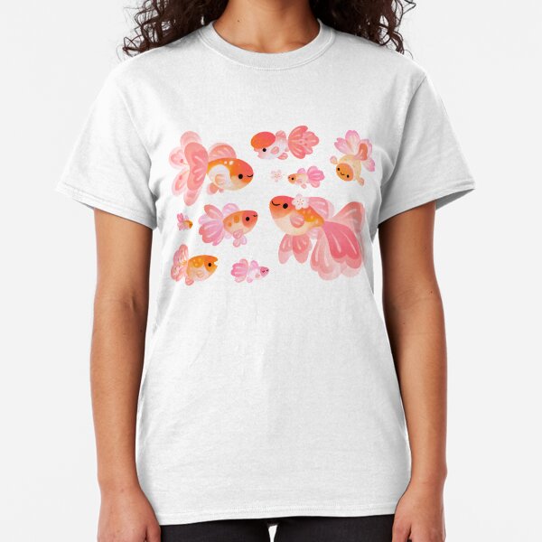 Cherry Blossom Goldfish 2 Classic T-Shirt