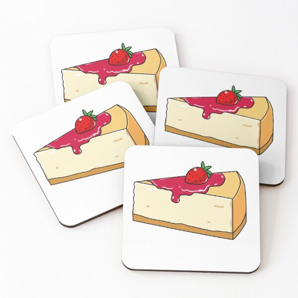 Item preview, Cheesecake with strawberries designed and sold by BreadCrumbBird.
