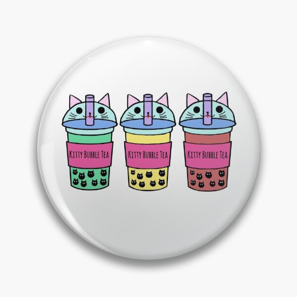 Item preview, Kitty Bubble Tea Boba Tea designed and sold by goldendaisies.