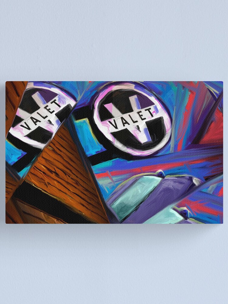 Alternative Ansicht von Valet Sign Art Leinwanddruck