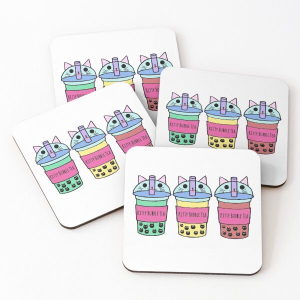 Item preview, Kitty Bubble Tea Boba Tea designed and sold by goldendaisies.