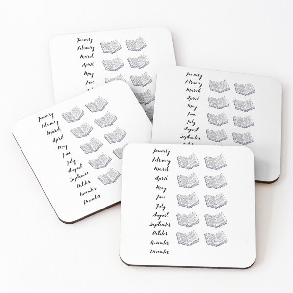 Item preview, Month Bujo Sticker Set Blue designed and sold by ThePoisoned Pen.