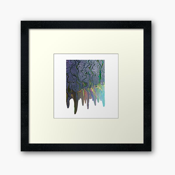 Dripping Alt-J An Awesome Wave Album Cover Framed Art Print