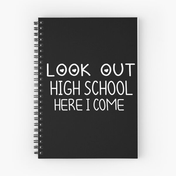 Item preview, Look Out High School Here I Come : / Middle School Graduation / Junior High Grad Tee / Funny Middle School Gift heart style idea design designed and sold by Chamssou.