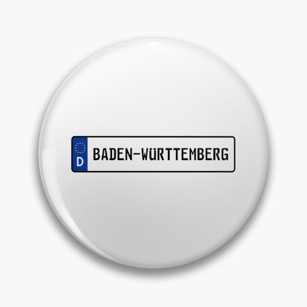 Item preview, Baden-Württemberg Kennzeichen designed and sold by snxworld.