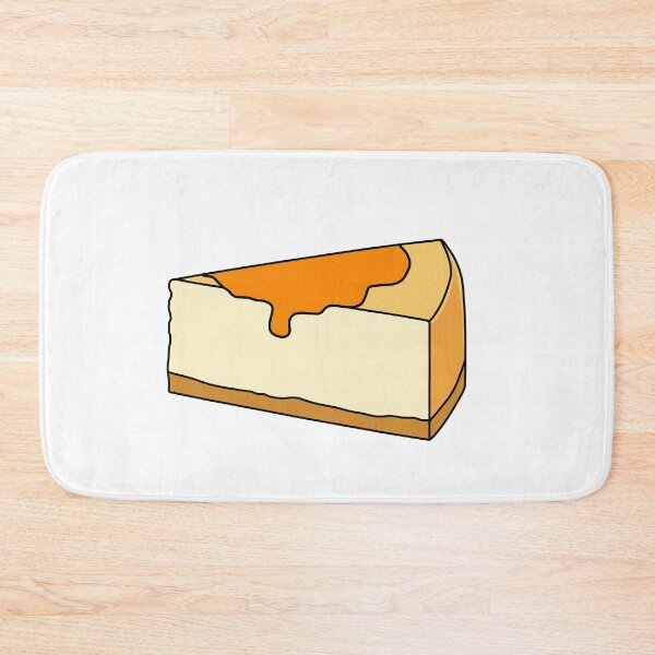Item preview, Cheesecake with caramel sauce designed and sold by BreadCrumbBird.