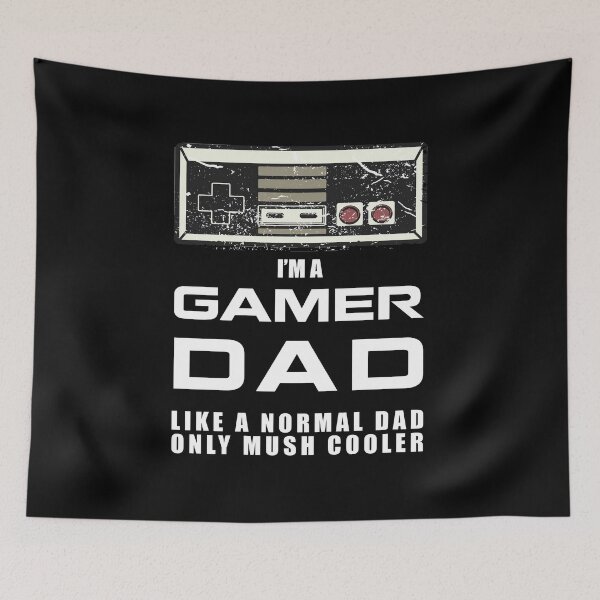 Item preview, Gamer Dad T-Shirt Funny Gift for Fathers Cool Gamers Dad's designed and sold by majidkacm.