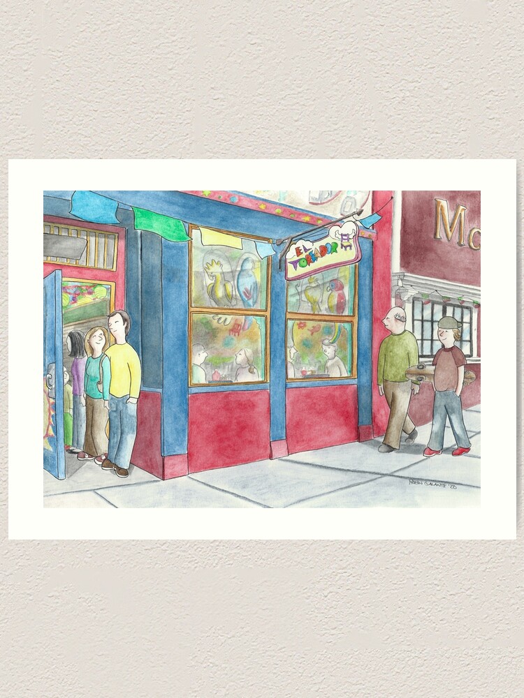 Alternate view of "El Toreador" by Robin Galante Art Print
