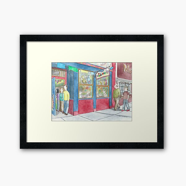 "El Toreador" by Robin Galante Framed Art Print