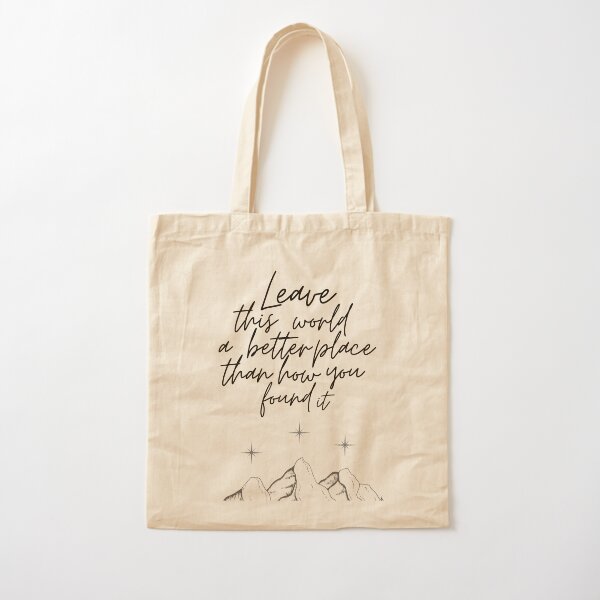Suriel Quote Cotton Tote Bag