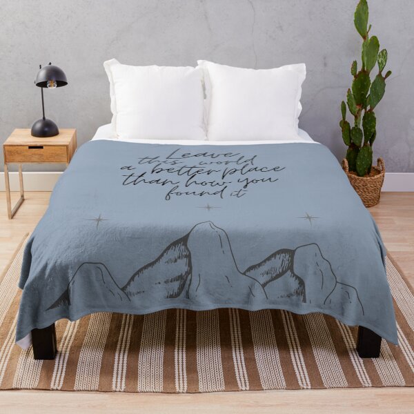 Suriel Quote Throw Blanket