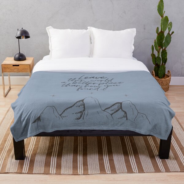 Suriel Quote Throw Blanket