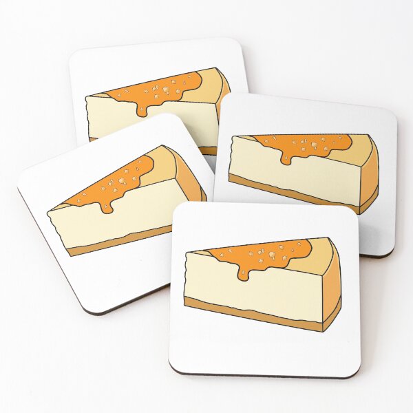 Item preview, Cheesecake with pieces of caramel designed and sold by BreadCrumbBird.