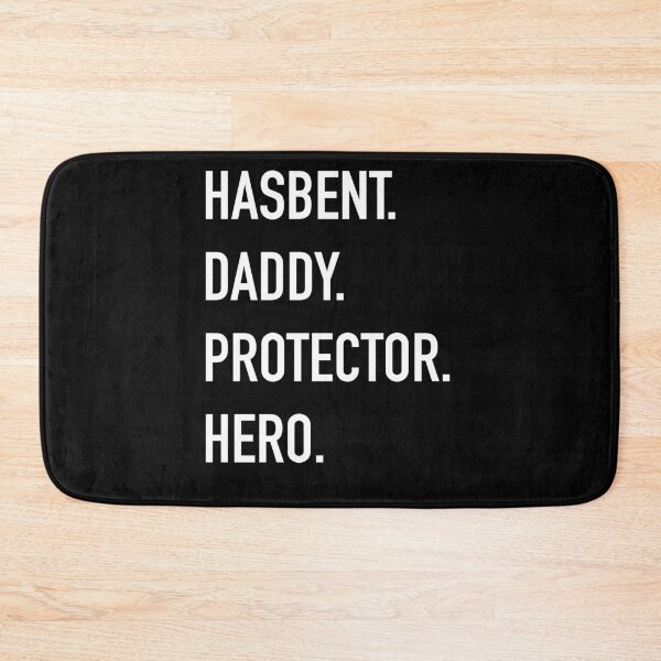Item preview, Husband Gift Husband. Daddy. Protector. Hero. Fathers Day Gift Funny Shirt Men Dad Shirt Wife to Husband Gift designed and sold by SLV7R.