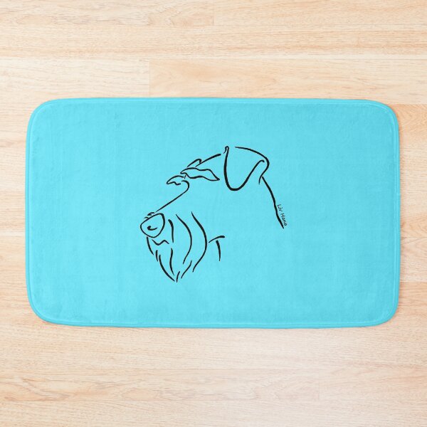 Item preview, Irish terrier silhouette outline designed and sold by LivHana.