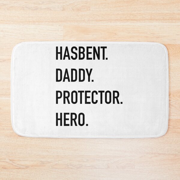 Item preview, Husband Gift Husband. Daddy. Protector. Hero. Fathers Day Gift Funny Shirt Men Dad Shirt Wife to Husband Gift designed and sold by SLV7R.