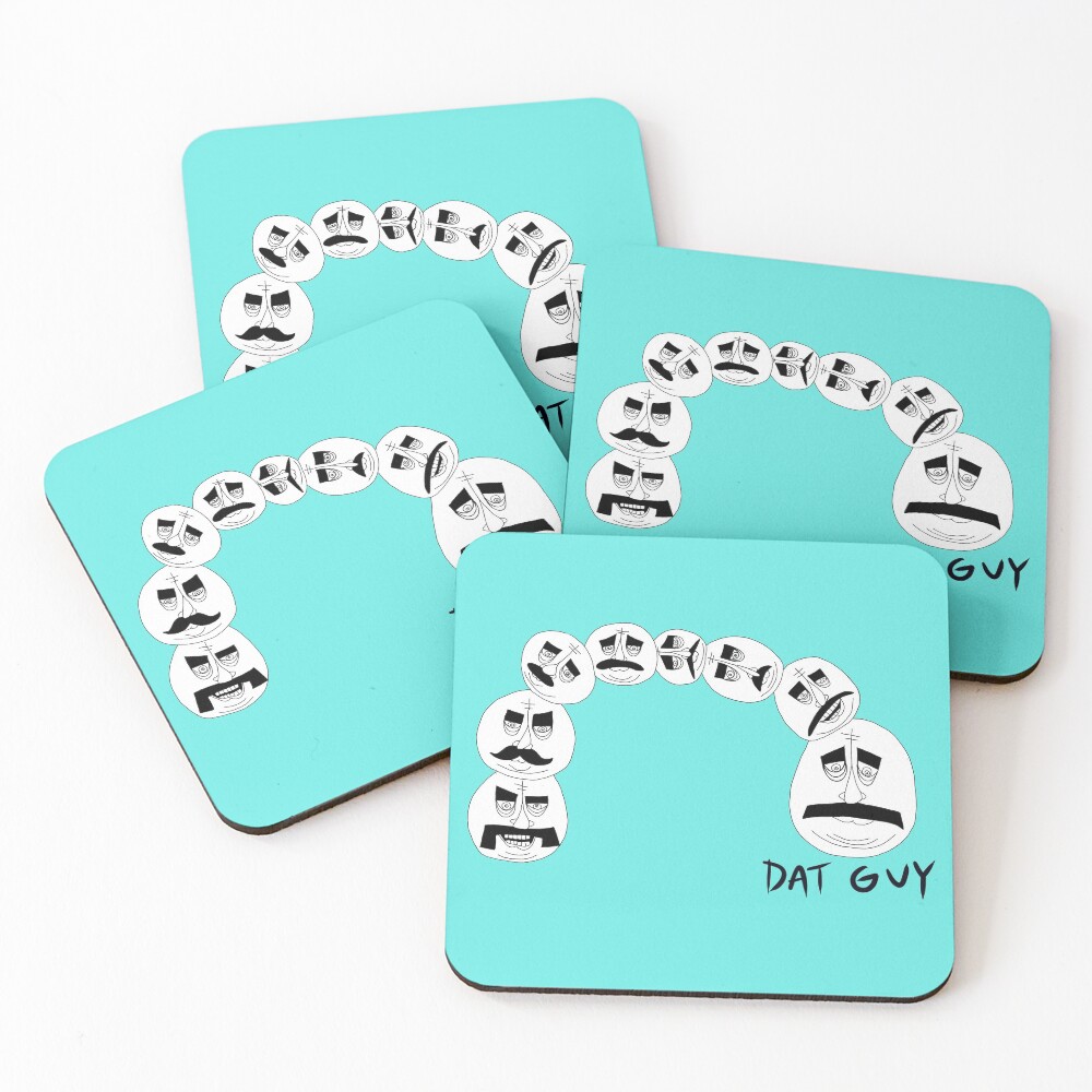 Item preview, Coasters (Set of 4) designed and sold by HacknStack.