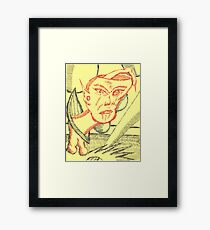 imp early vamporism Framed Print