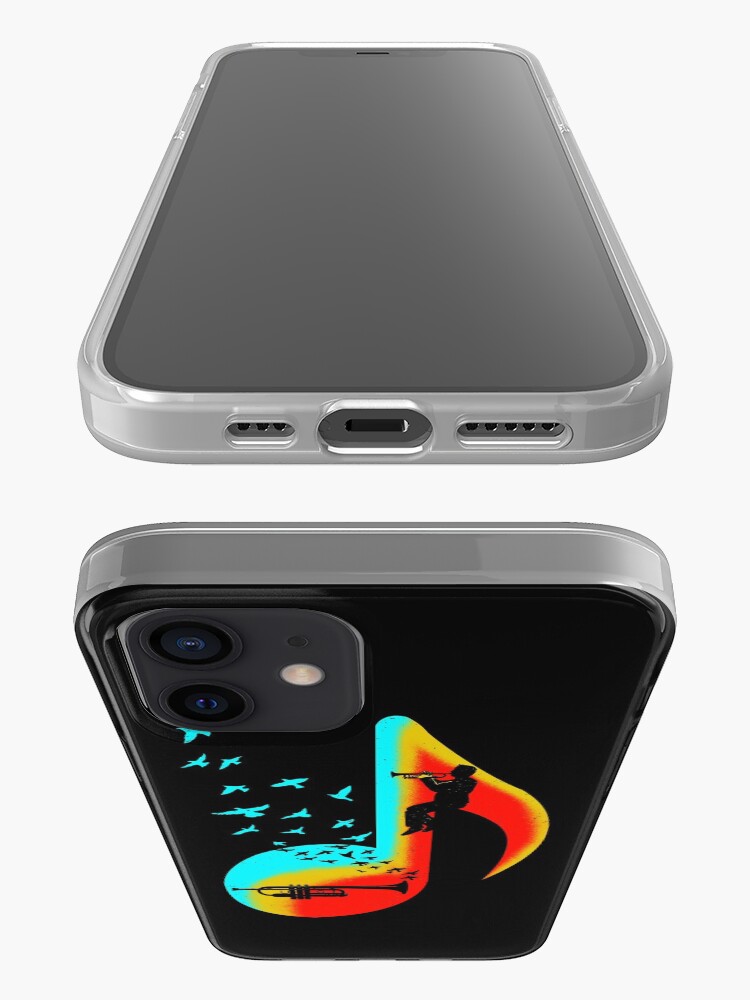 Alternate view of Music Trumpet Player iPhone Case & Cover