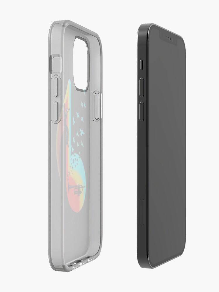 Alternate view of Music Trumpet Player iPhone Case & Cover