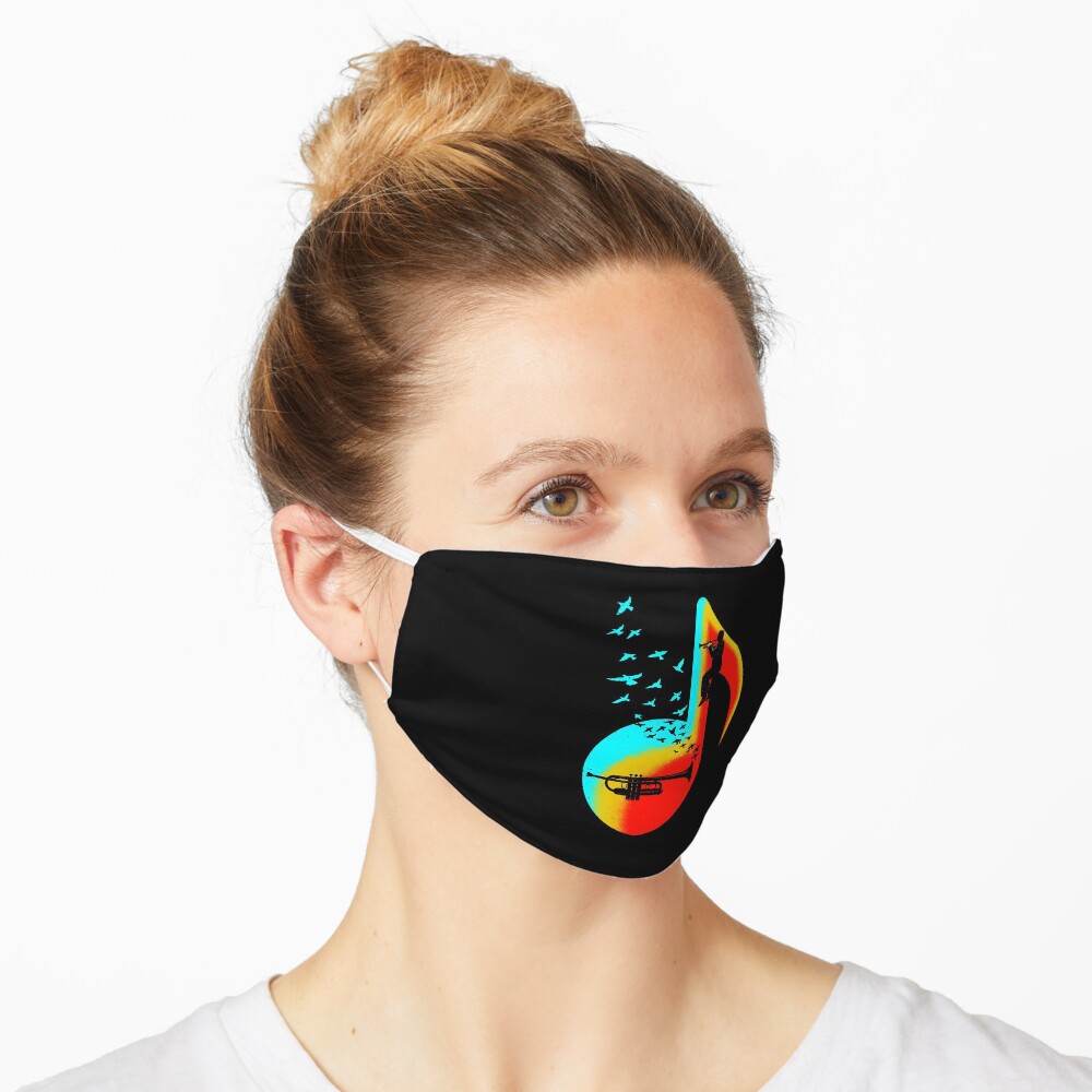 Music Trumpet Player Mask