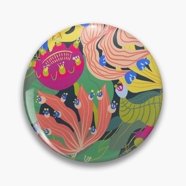 Item preview, Floral pattern illustration by the sea designed and sold by mundodealfonsa.