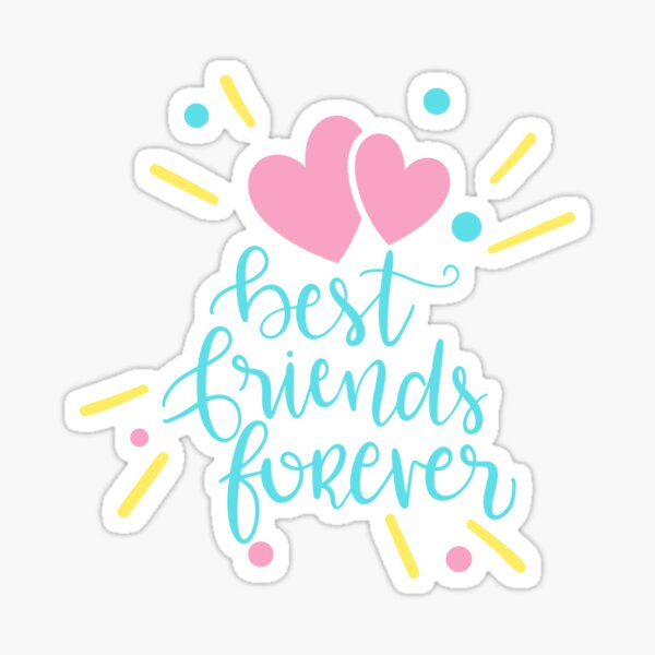 Best Friends Forever Sticker for iOS & Android