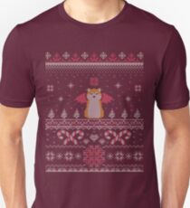 Ugly Holiday Sweater (Pink) Unisex T-Shirt