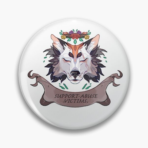 Item preview, Support Abuse Victims  designed and sold by DiamondWolfArt.