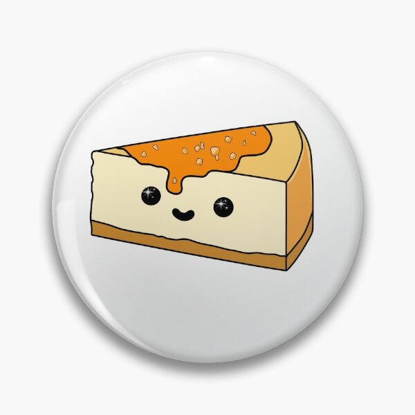 Item preview, Cheesecake kawaii with caramel pieces designed and sold by BreadCrumbBird.
