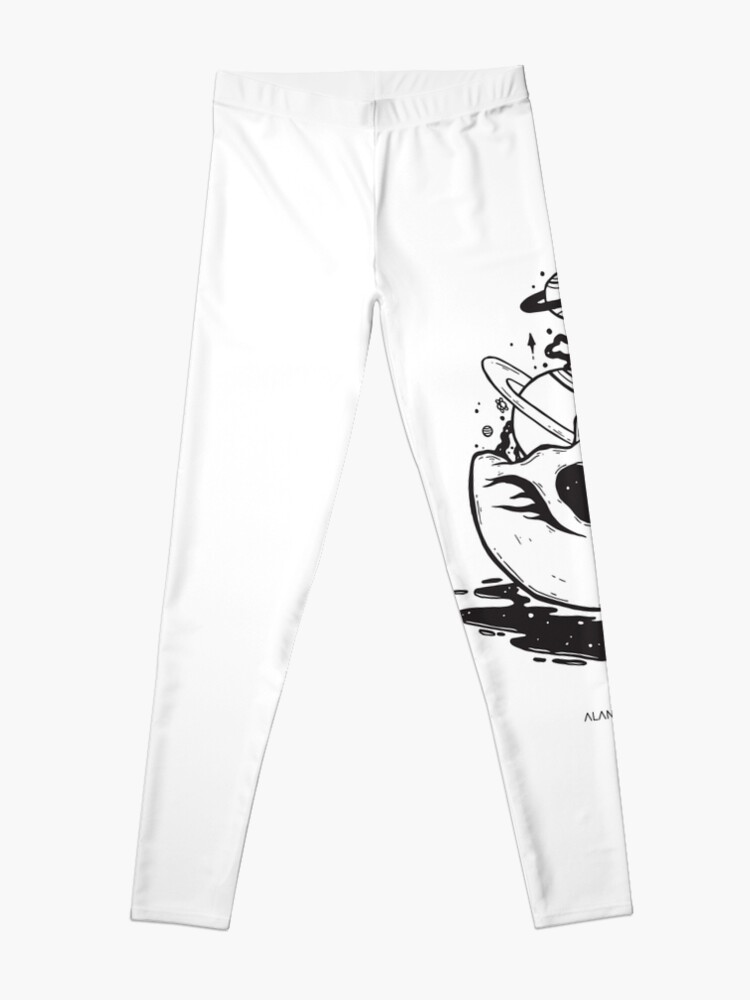 Alternate view of the time has come to have a coffee Leggings