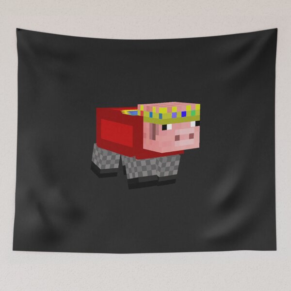 Item preview, Technoblade PIG Mask designed and sold by xermerch.