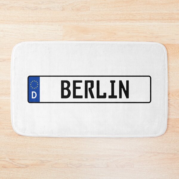 Artikelvorschau, Berlin Kennzeichen entworfen und verkauft von snxworld.