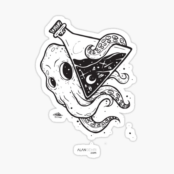 I need to escape from my memories Sticker