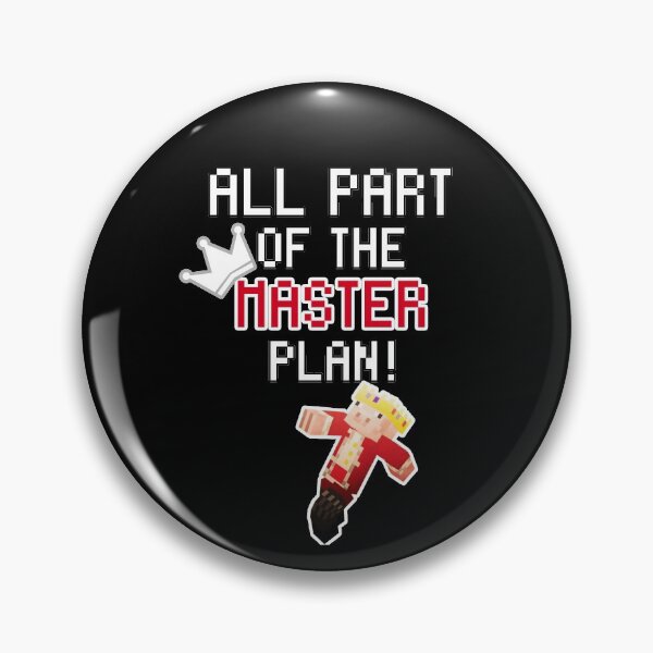 Item preview, Technoblade ALL PART OF THE MASTER PLAN! designed and sold by xermerch.