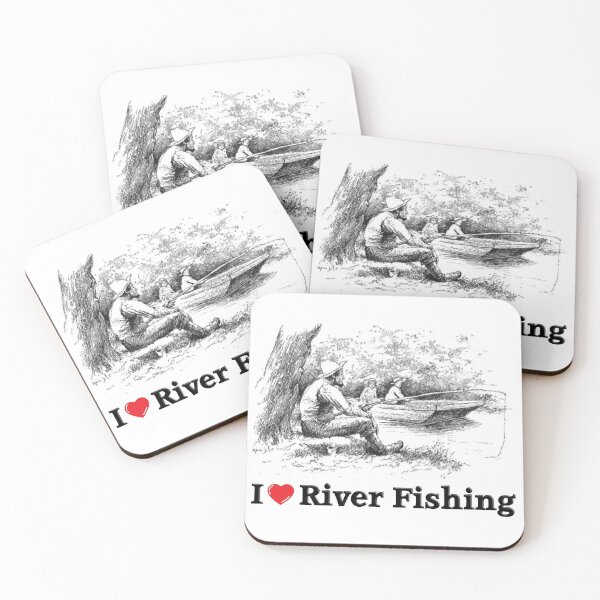 Item preview, ME ENCANTA LA PESCA EN EL RÍO designed and sold by johndhalsted.