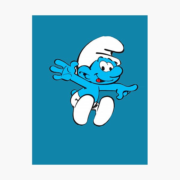 Smurf Wall Art Redbubble